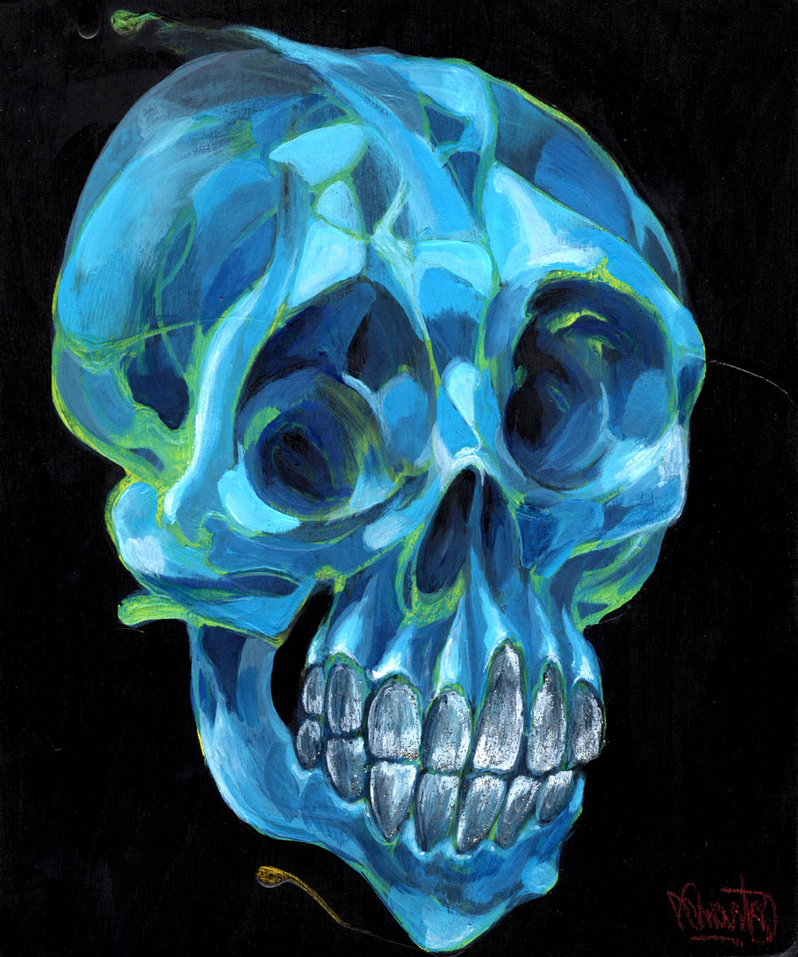Blue bone ~ Original Painting