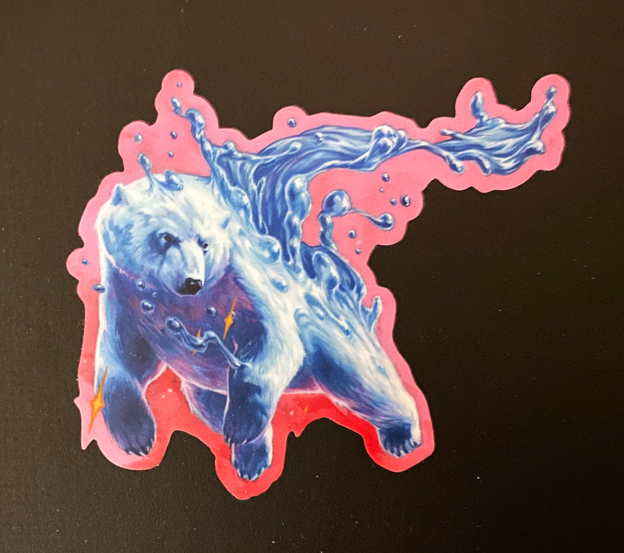 Die Cut Stickers ~ Holographic Dick Snail & Polar Bear