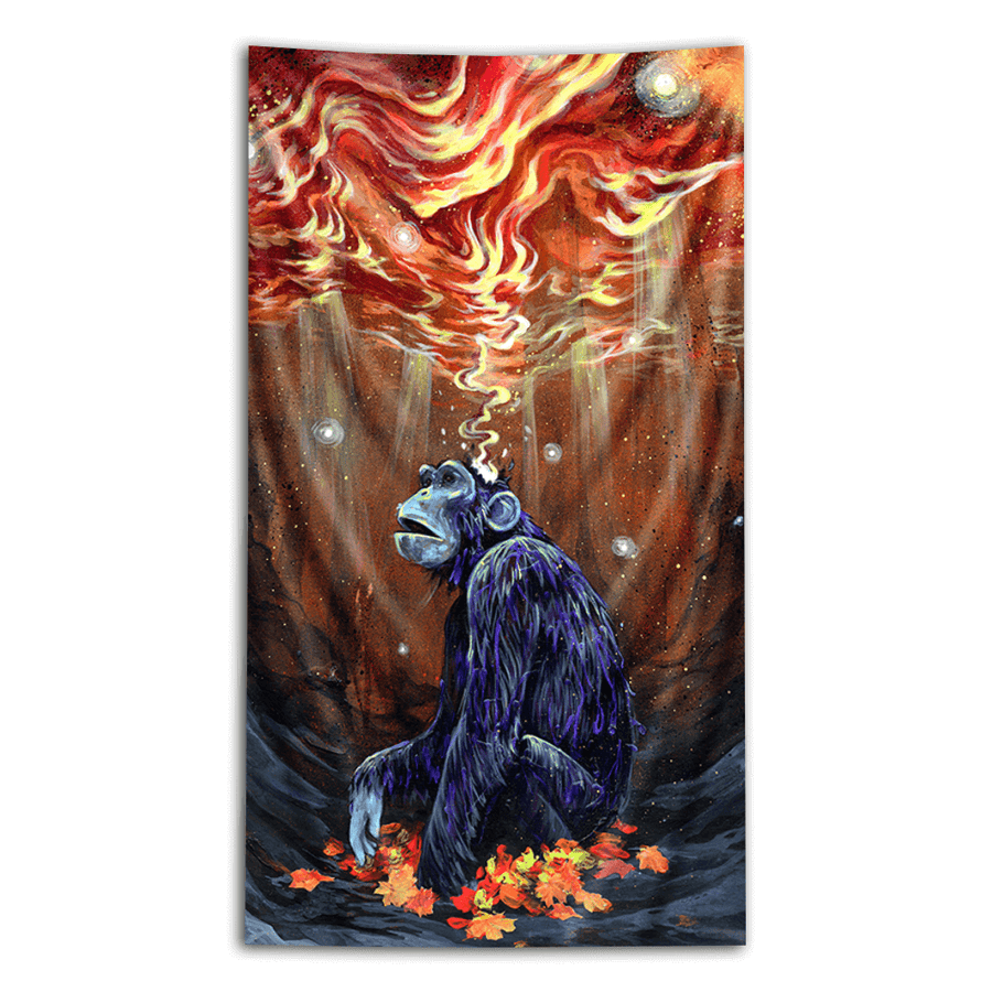 Clockwork Clouds Tapestry