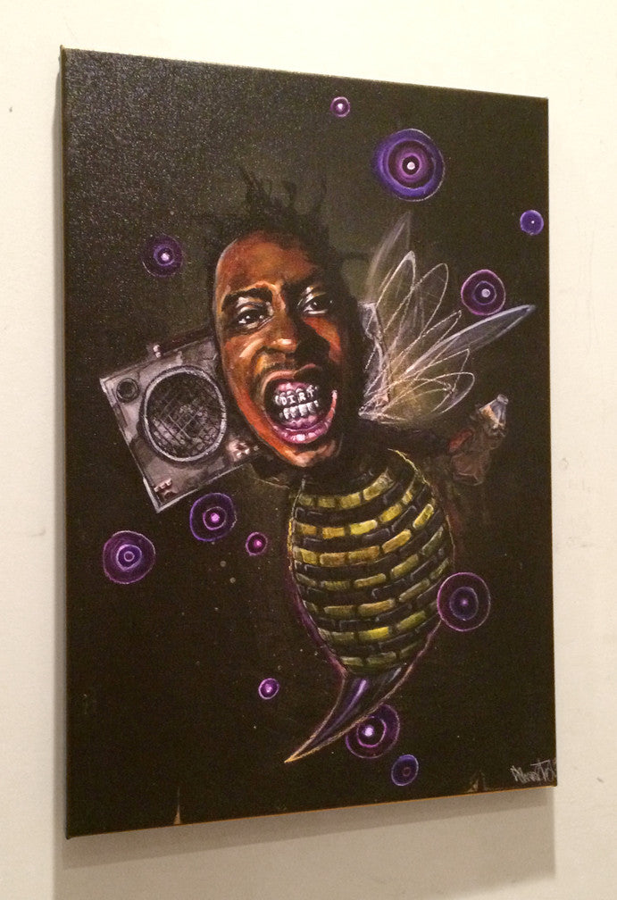 O.D.Bee - Giclee canvas reproduction